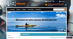 Desktop Screenshot of bekayak.com