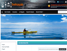 Tablet Screenshot of bekayak.com
